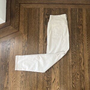 Banana Republic 33x34 Tapered Travelers Khaki Pants Stone